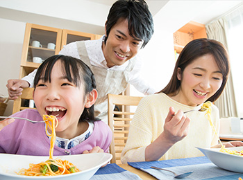 お子様の「食育」もサポートします!